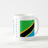 Tasse de drapeau de la Tanzanie (Devant droit)