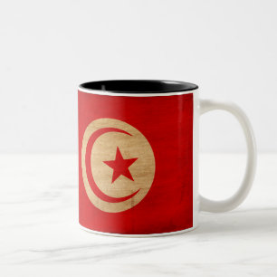Tasse de drapeau de la Tunisie