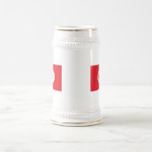 Tasse de drapeau de la Tunisie (Centre)