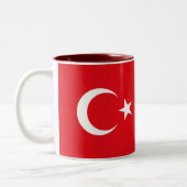 Tasse de drapeau de la Turquie (Gauche)
