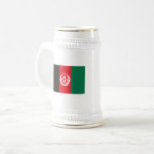 Tasse de drapeau de l'Afghanistan (Devant gauche)