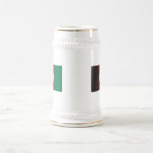 Tasse de drapeau de l'Afghanistan (Centre)