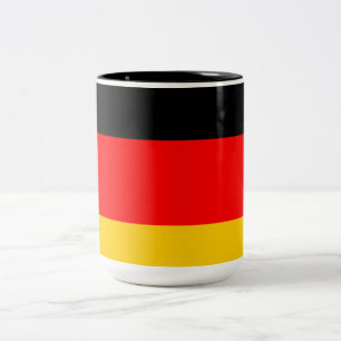 Tasse de drapeau de l'Allemagne