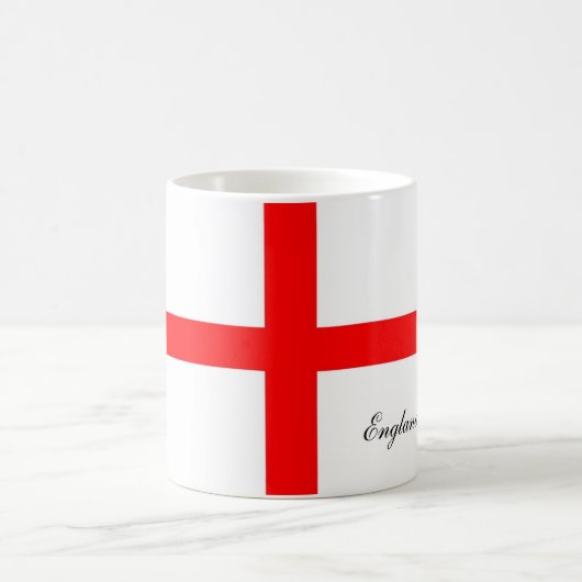 Tasse de drapeau de l'Angleterre (Centre)