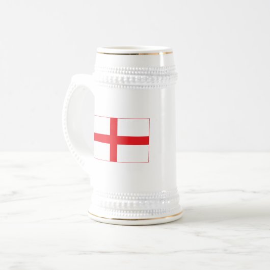 Tasse de drapeau de l'Angleterre (Devant gauche)