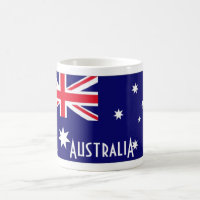 Tasse de drapeau de l'Australie