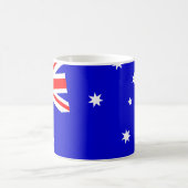 Tasse de drapeau de l'Australie (Centre)