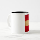 Tasse de drapeau de l'Autriche (Devant gauche)
