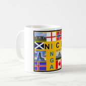 Tasse de drapeau de l'Ecosse (Devant gauche)