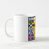 Tasse de drapeau de l'Ecosse (Gauche)