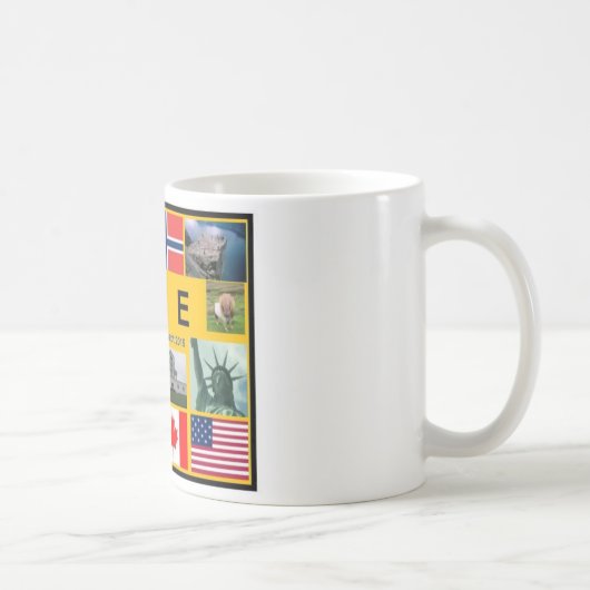 Tasse de drapeau de l'Ecosse (Droite)