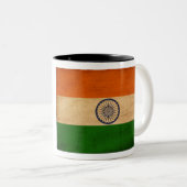 Tasse de drapeau de l'Inde (Devant droit)