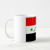 Tasse de drapeau de l'Irak (Gauche)