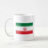 Tasse de drapeau de l'Iran (Gauche)