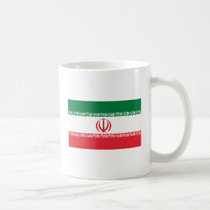 Tasse de drapeau de l'Iran