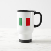 Tasse de drapeau de l'Italie