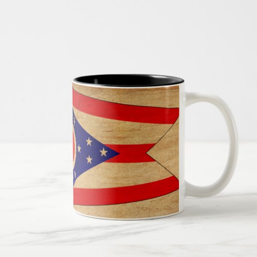 Tasse de drapeau de l'Ohio (Droit)