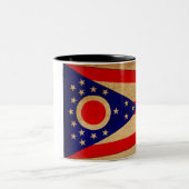 Tasse de drapeau de l'Ohio (Centre)