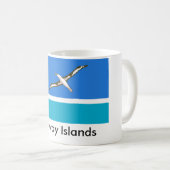 Tasse de drapeau de Midway Islands (Devant droit)