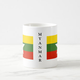 Tasse de drapeau de Myanmar