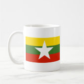 Tasse de drapeau de Myanmar (Gauche)