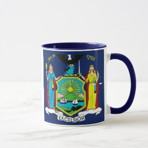 Tasse de drapeau de New York
