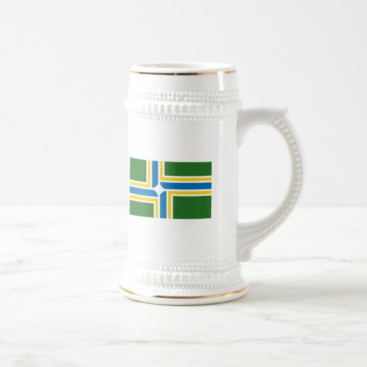 Tasse de drapeau de Portland (Droite)