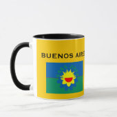 Tasse de drapeau de province de Buenos Aires (Gauche)