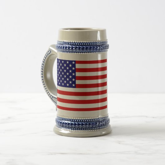 Tasse de drapeau de serment de fidélité (Devant gauche)