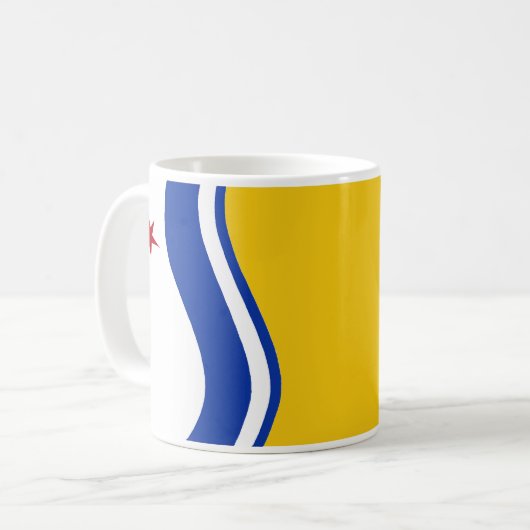 Tasse de drapeau de South Bend (Devant gauche)