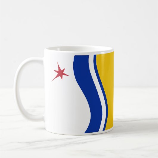 Tasse de drapeau de South Bend (Gauche)