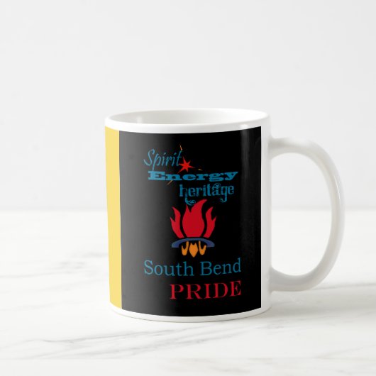 Tasse de drapeau de South Bend (Droite)