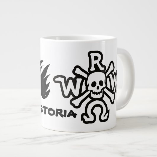 Tasse de drapeau de WRW (Devant droit)