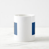 Tasse de drapeau des Barbade (Centre)