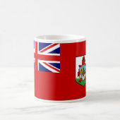Tasse de drapeau des Bermudes (Centre)