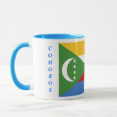 Tasse de drapeau des Comores (Gauche)