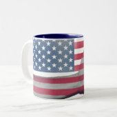 Tasse de drapeau des Etats-Unis (Devant gauche)