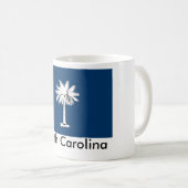 Tasse de drapeau d'état de la Caroline du Sud (Devant droit)