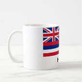 Tasse de drapeau d'état d'Hawaï (Gauche)