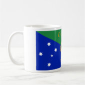 Tasse de drapeau d'Île Christmas (Gauche)