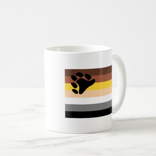 Tasse de drapeau d'ours (Devant droit)