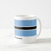 Tasse de drapeau du Botswana (Devant droit)