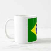 Tasse de drapeau du Brésil (Gauche)