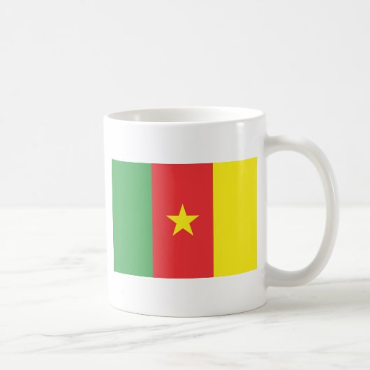Tasse de DRAPEAU du CAMEROUN (Droite)