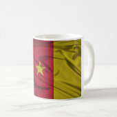 Tasse de drapeau du Cameroun (Devant droit)