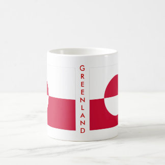 Tasse de drapeau du Groenland
