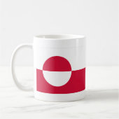 Tasse de drapeau du Groenland (Gauche)