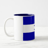 Tasse de drapeau du Honduras (Gauche)