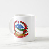 Tasse de drapeau du Népal (Devant gauche)