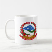 Tasse de drapeau du Népal (Gauche)
